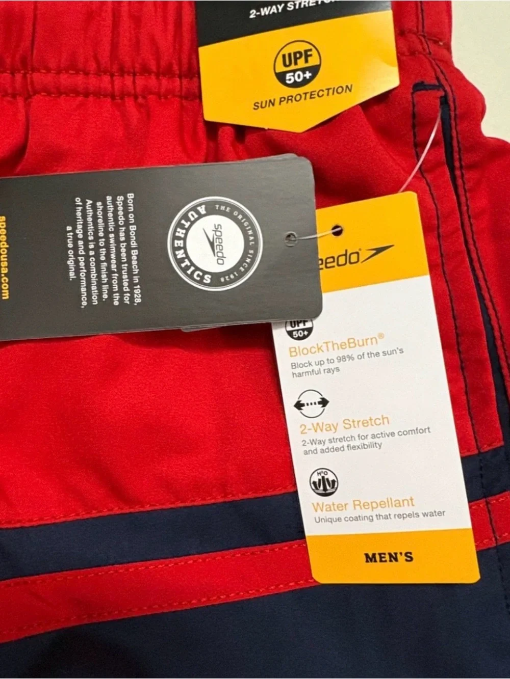 Speedo classic colorblock